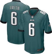 Nike Men's Nike DeVonta Smith Midnight Green Philadelphia Eagles Player Game Jersey