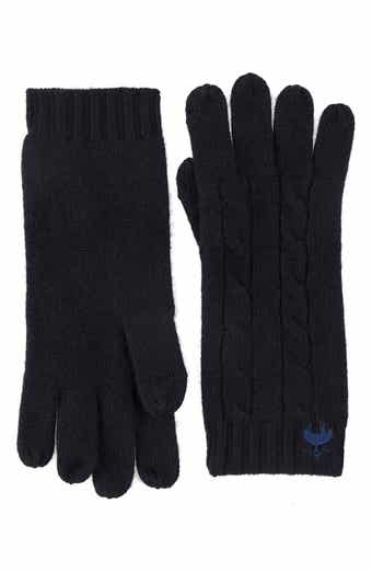 Wool & Cashmere Cable Tech Gloves
