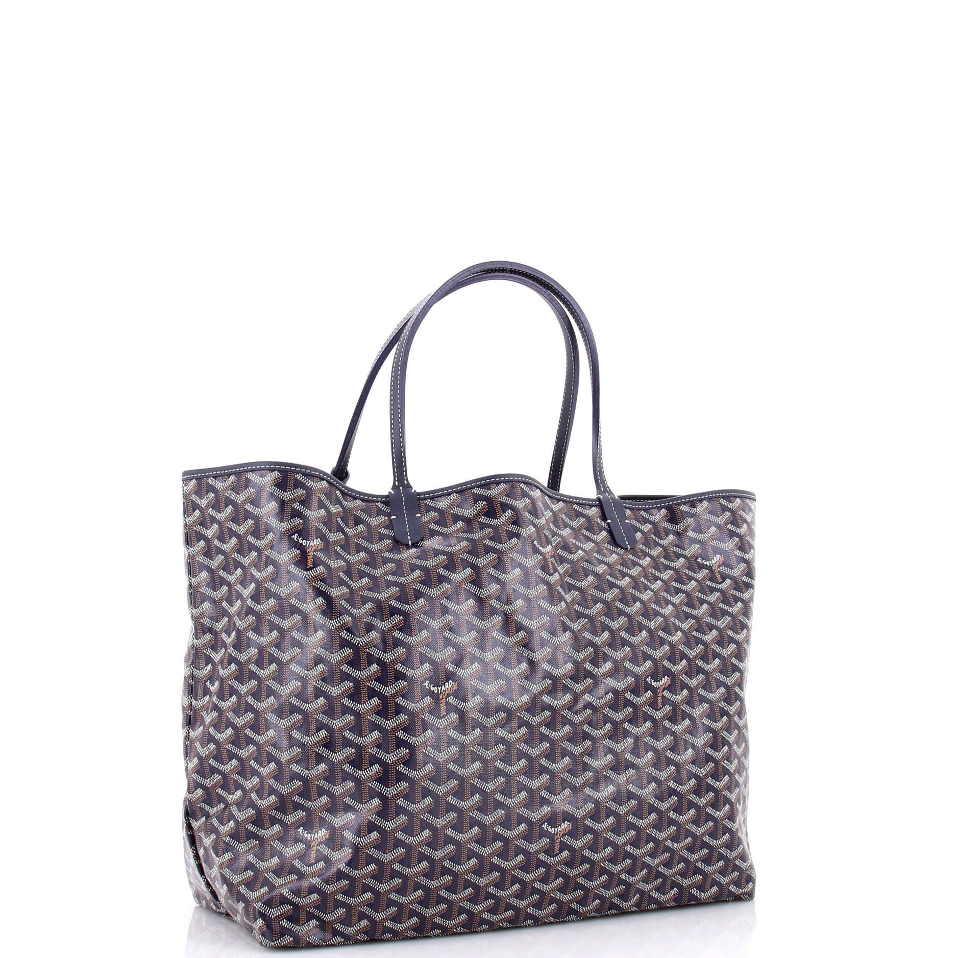Pre-Owned Goyard Saint Louis Tote Coated Canvas GM, Alternate, color, 