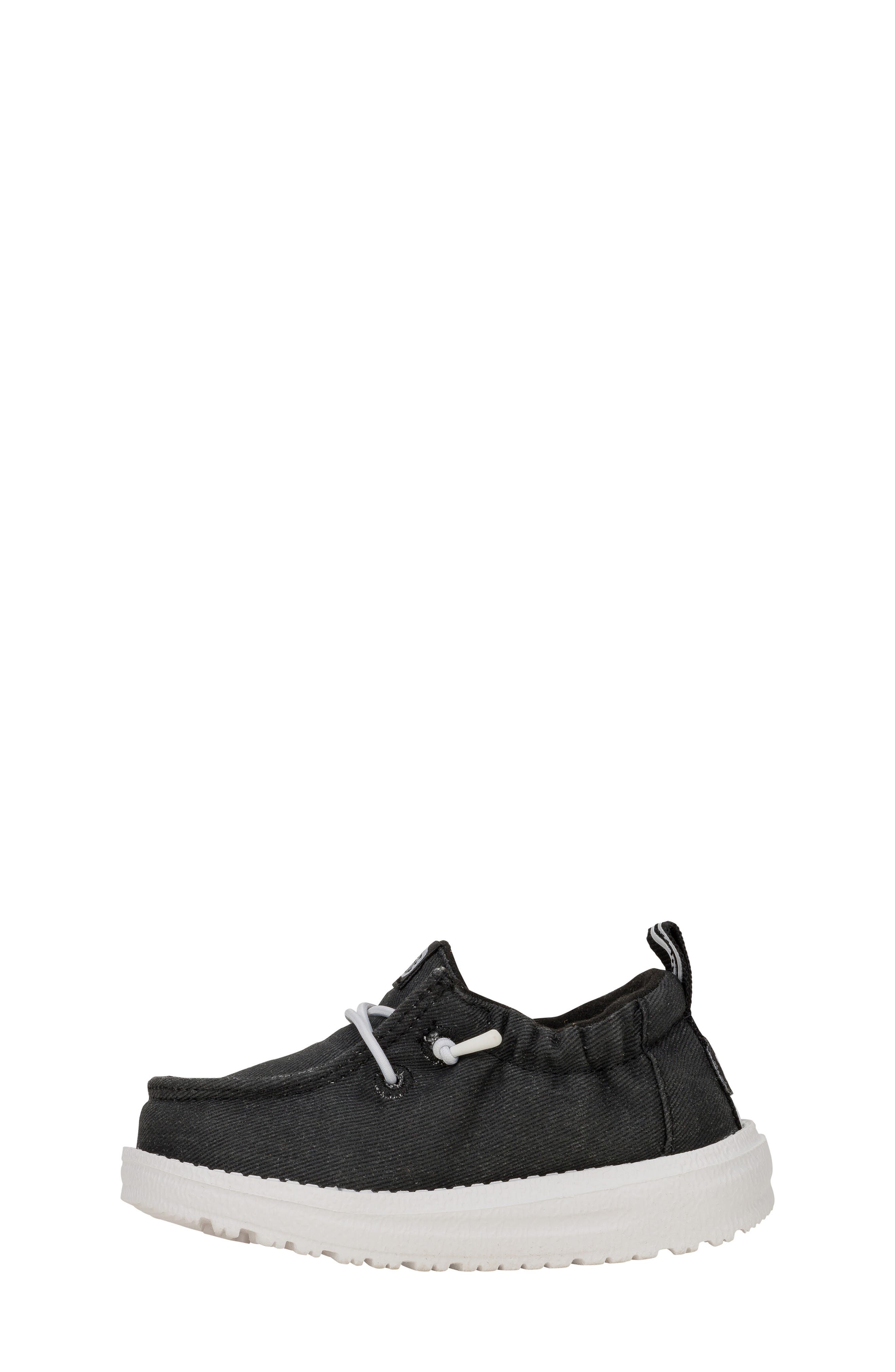Kids' Lil Dude Slip On, Alternate, color, BLACK