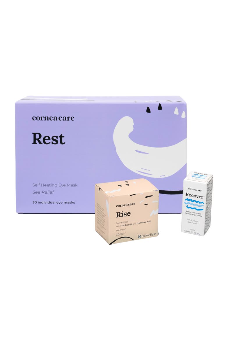 Essential Eyecare Routine Bundle, Main, color, White