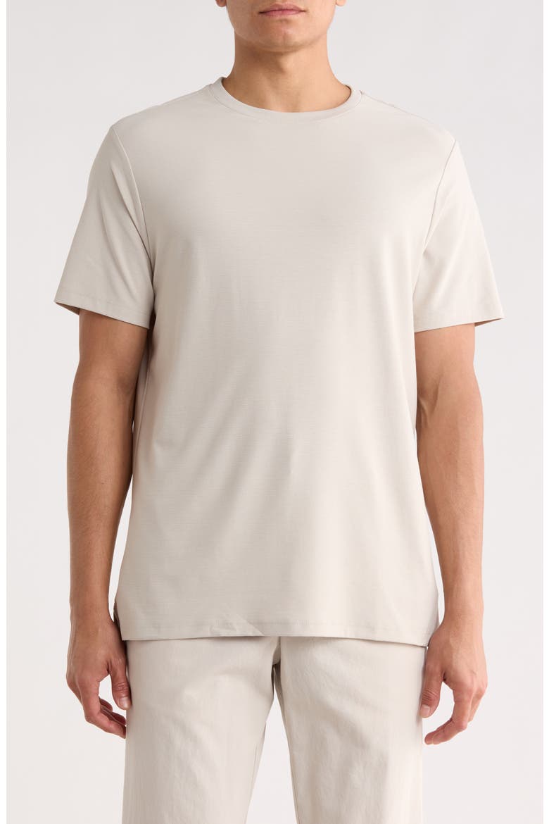 Hickman Solid T-Shirt, Main, color, MOONSTONE