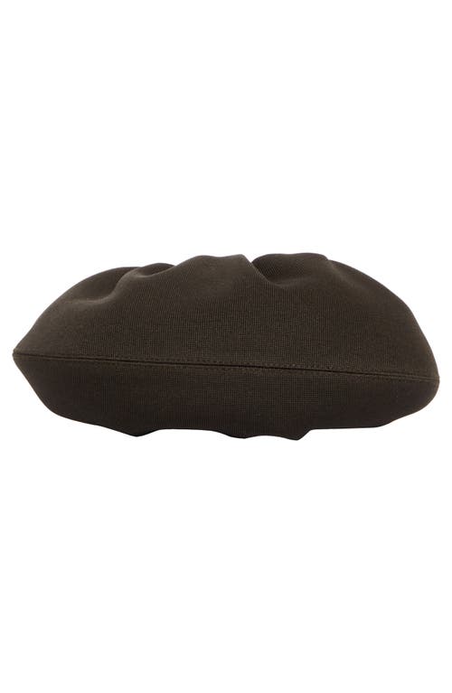 Gia Studios Mini Croissant Knit Bag In Black