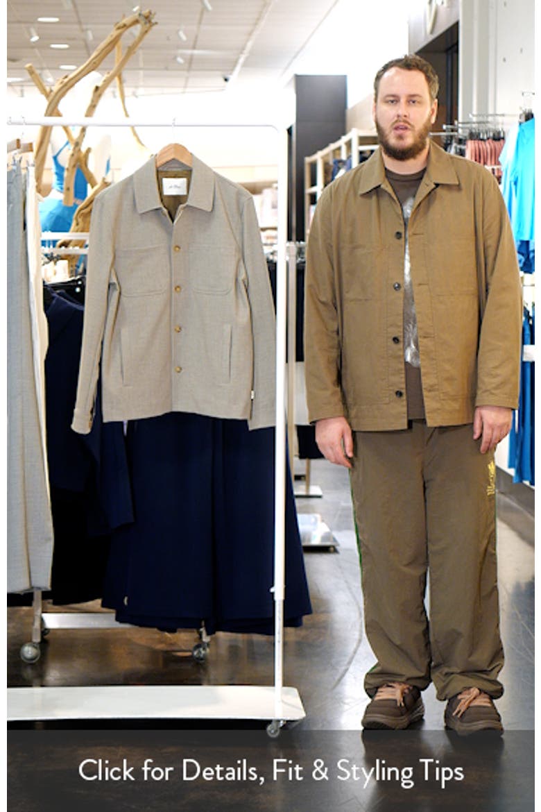 Mini Check Hybrid Shirt Jacket video