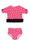 selected Hot Pink Polka Dot
