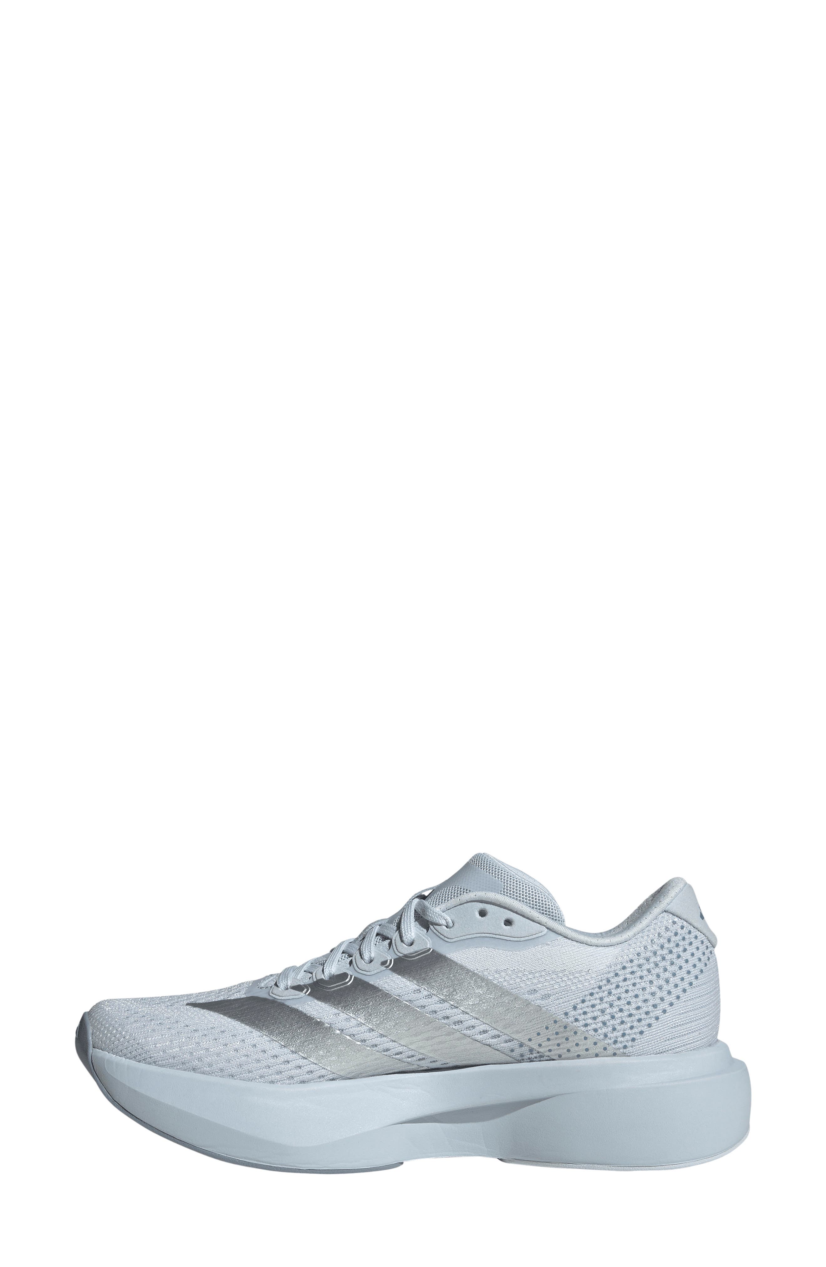 Adizero Pacer Running Sneaker, Alternate, color, HALO BLUE/ SILVER/ BLUE