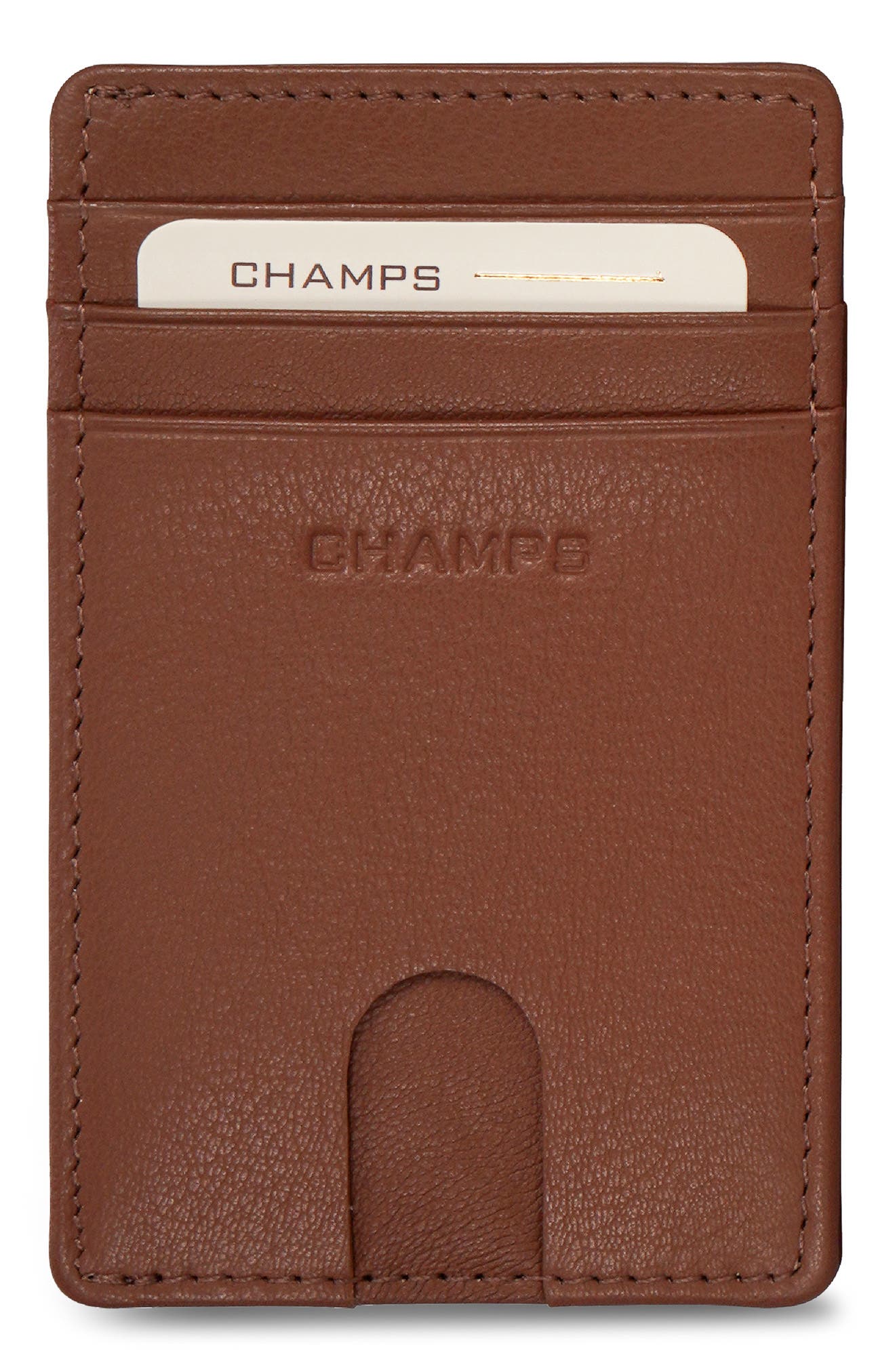 CHAMPS Leather Access RFID Card Case