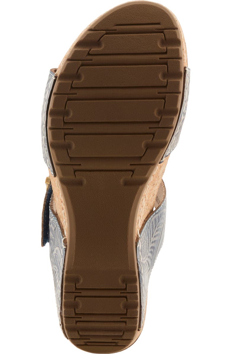 L'Artiste by Spring Step The Brassring Platform Wedge Sandal, Alternate, color,