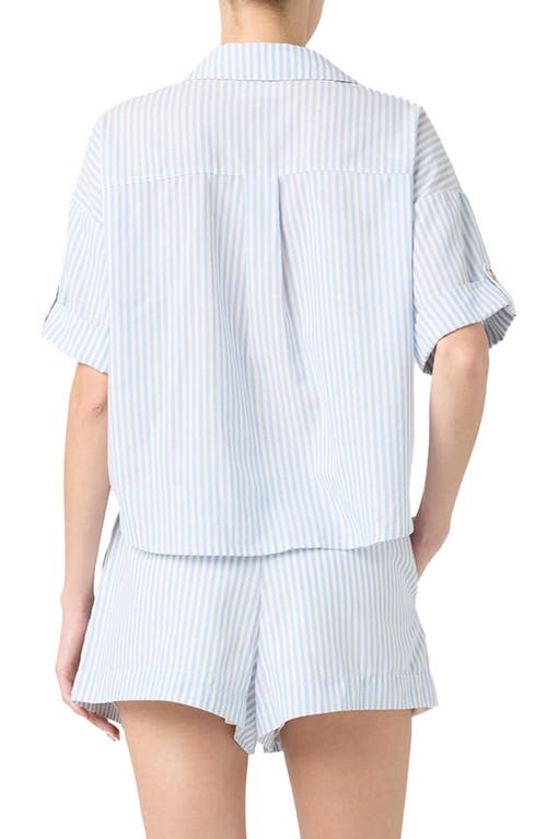 BLANKNYC BLANKNYC CROP SHIRT