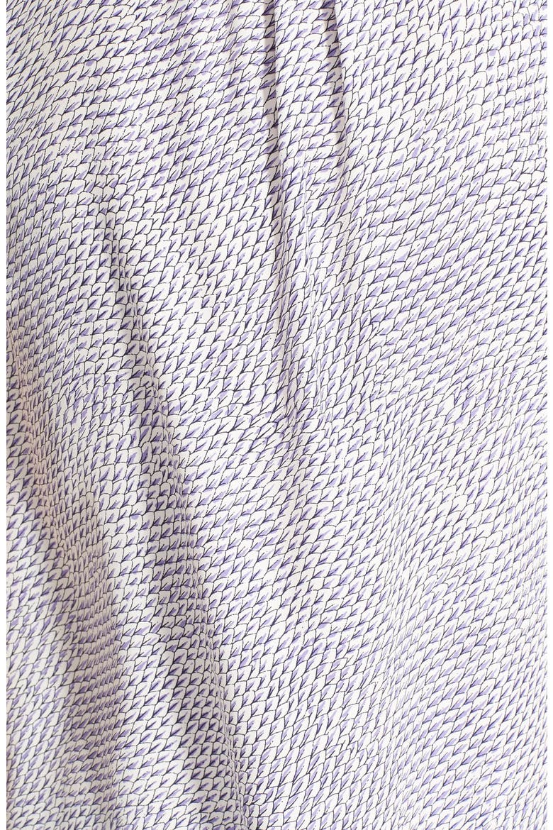 'Fifi' Print Silk Top, Alternate, color, DARK NAVY/ PORCELAIN