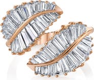 Anita Ko Palm Leaf 18k Gold Diamond Ring