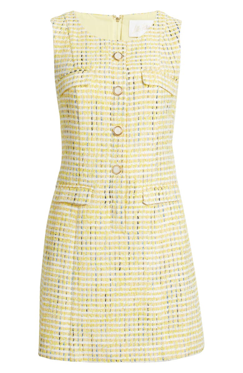 Lilly Pulitzer<sup>®</sup> Bindy Limoncello Bouclé Shift Minidress, Alternate, color, 