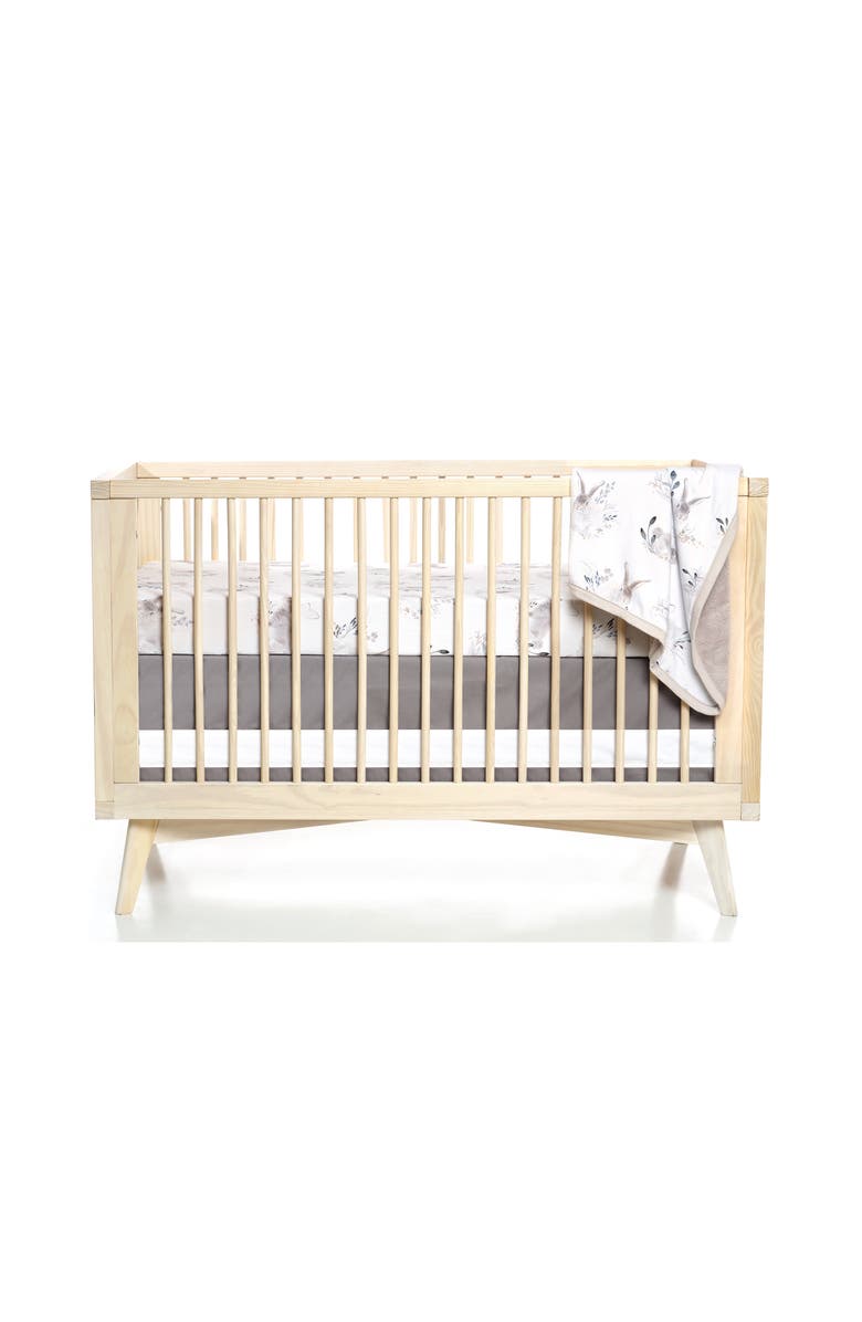 Oilo Cottontail Jersey Crib Sheet, Alternate, color, 