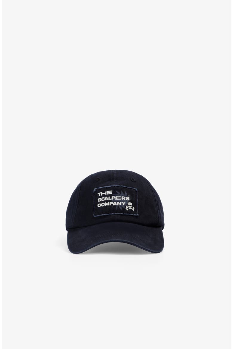 Frayed Company Kids Cap, Alternate, color, Navy