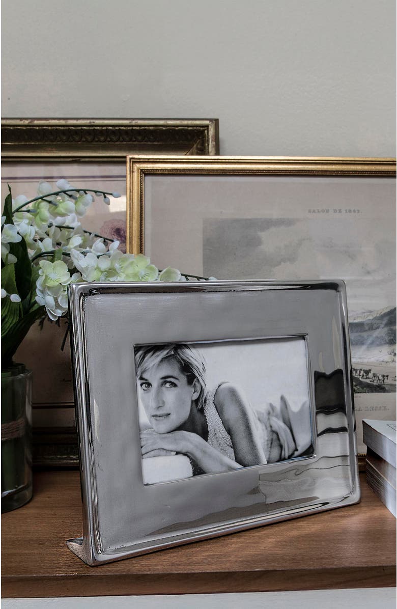 BEATRIZ BALL Collection Frame Jason 4 x 6 Horizontal Frame, Alternate, color, Silver