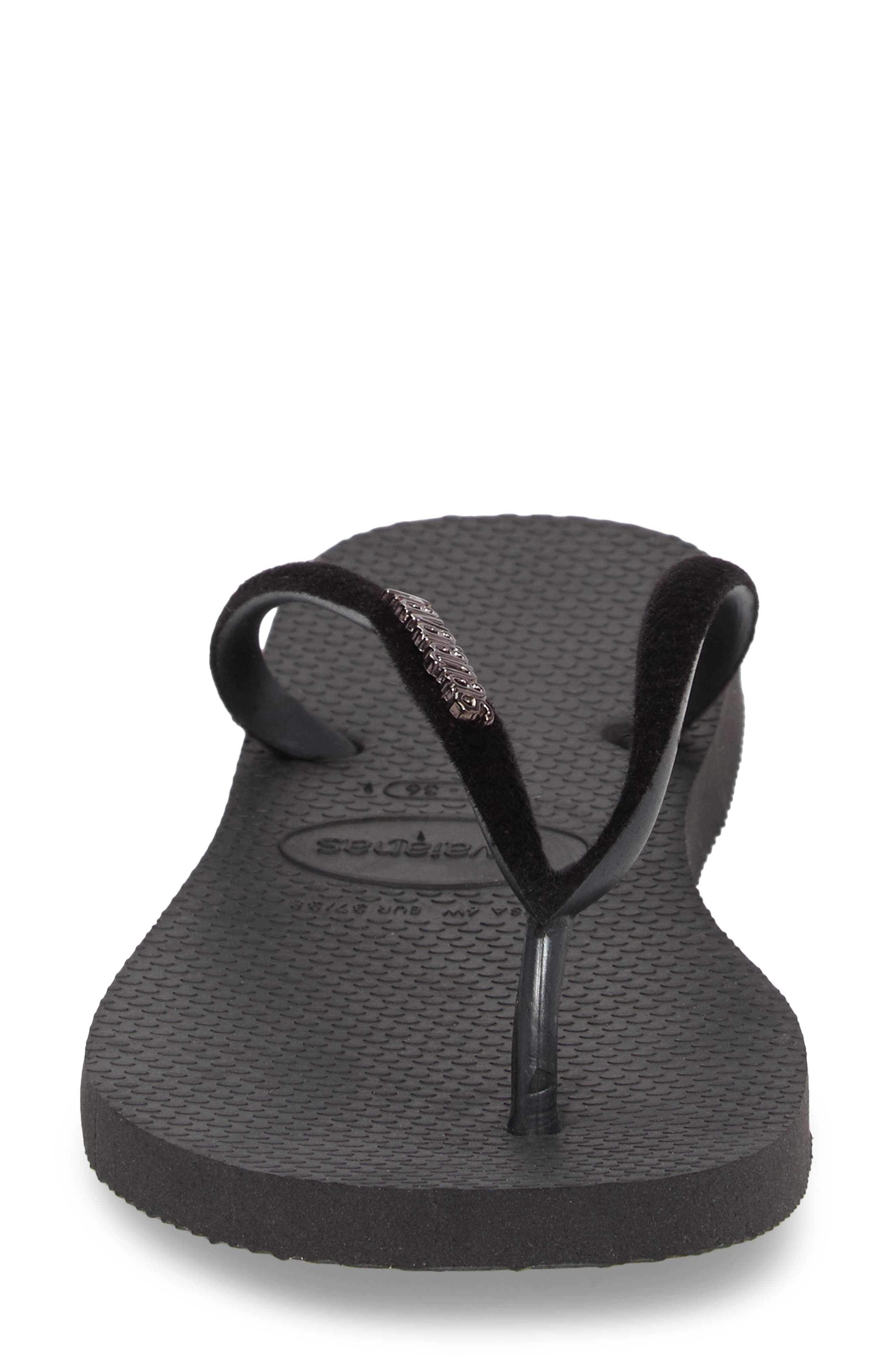 Havaianas Slim Velvet Flip Flop, Alternate, color, 