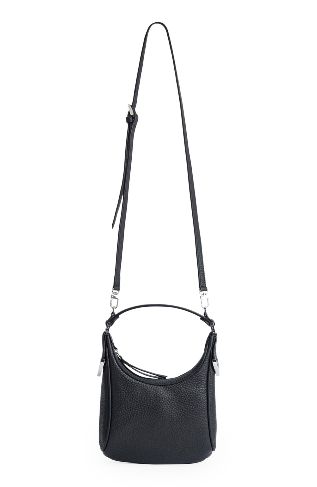 By Far Cosmo Leather Top Handle Bag, Alternate, color, 