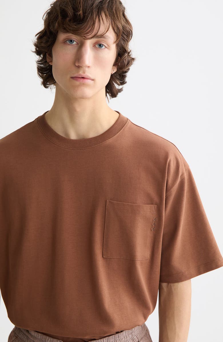 Scotch & Soda Relaxed Pocket T-Shirt, Alternate, color, Soft Slit