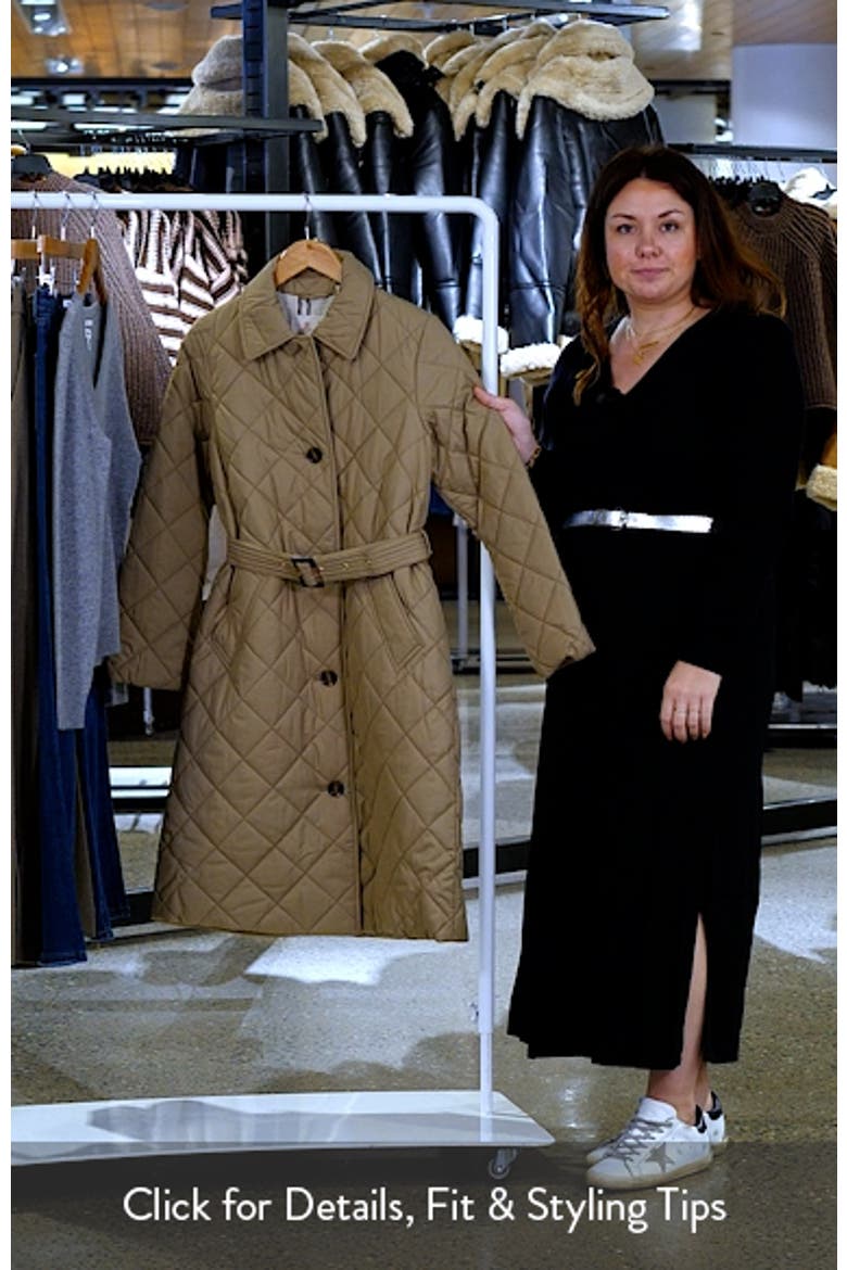 Cordelia Quilted Longline Jacket (Women) | Nordstrom