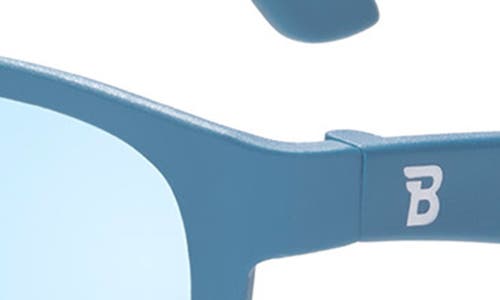 Babiators Kids' Jet Black Polarized Navigator Sunglasses In Midnight Blue