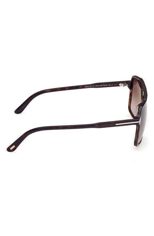 Tom Ford Kemp 59mm Navigator Sunglasses