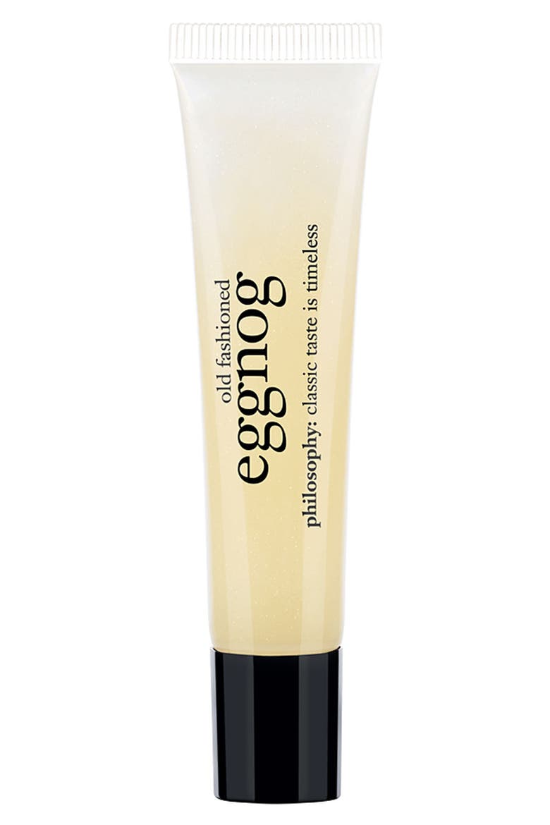 'old fashioned eggnog' lip shine, Main, color, NO COLOR