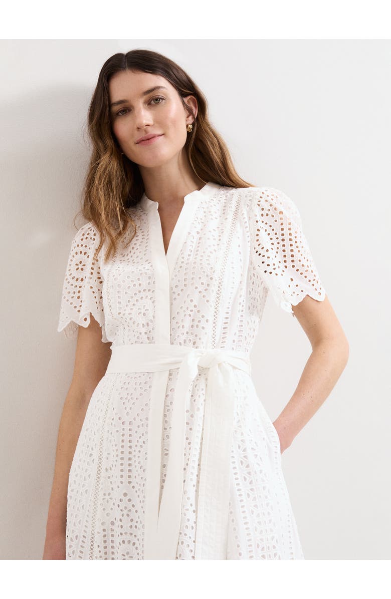 Phase Eight Aletta Midi Dress, Alternate, color, White