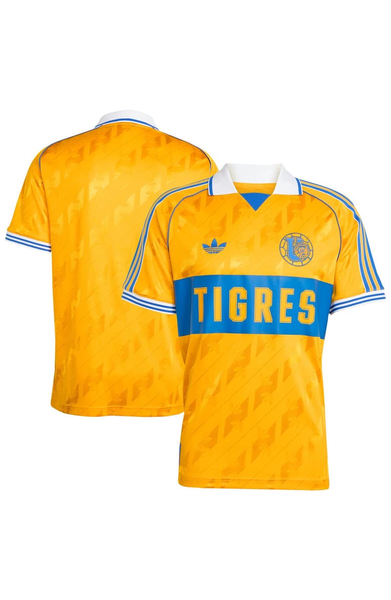 adidas Men's adidas Gold Tigres UANL 2025/26 Home Replica Jersey, Main, color, Gold