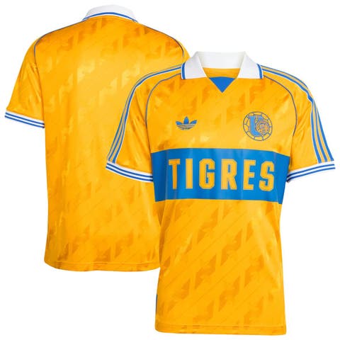 Men's adidas  Gold Tigres UANL 2025/26 Home Replica Jersey