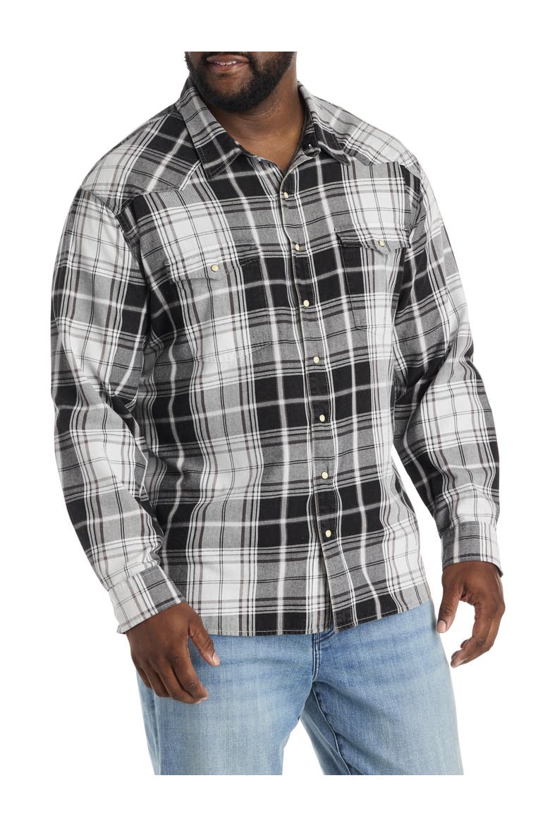 Big & Tall Masa Western Sport Shirt, Alternate, color, CREAM MULTI