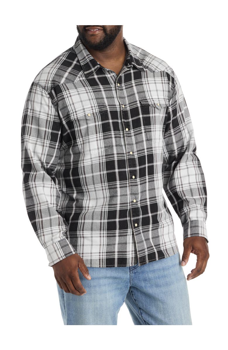 Lucky Brand Big 
Tall Masa Western Sport Shirt, Alternate, color, Cream Multi