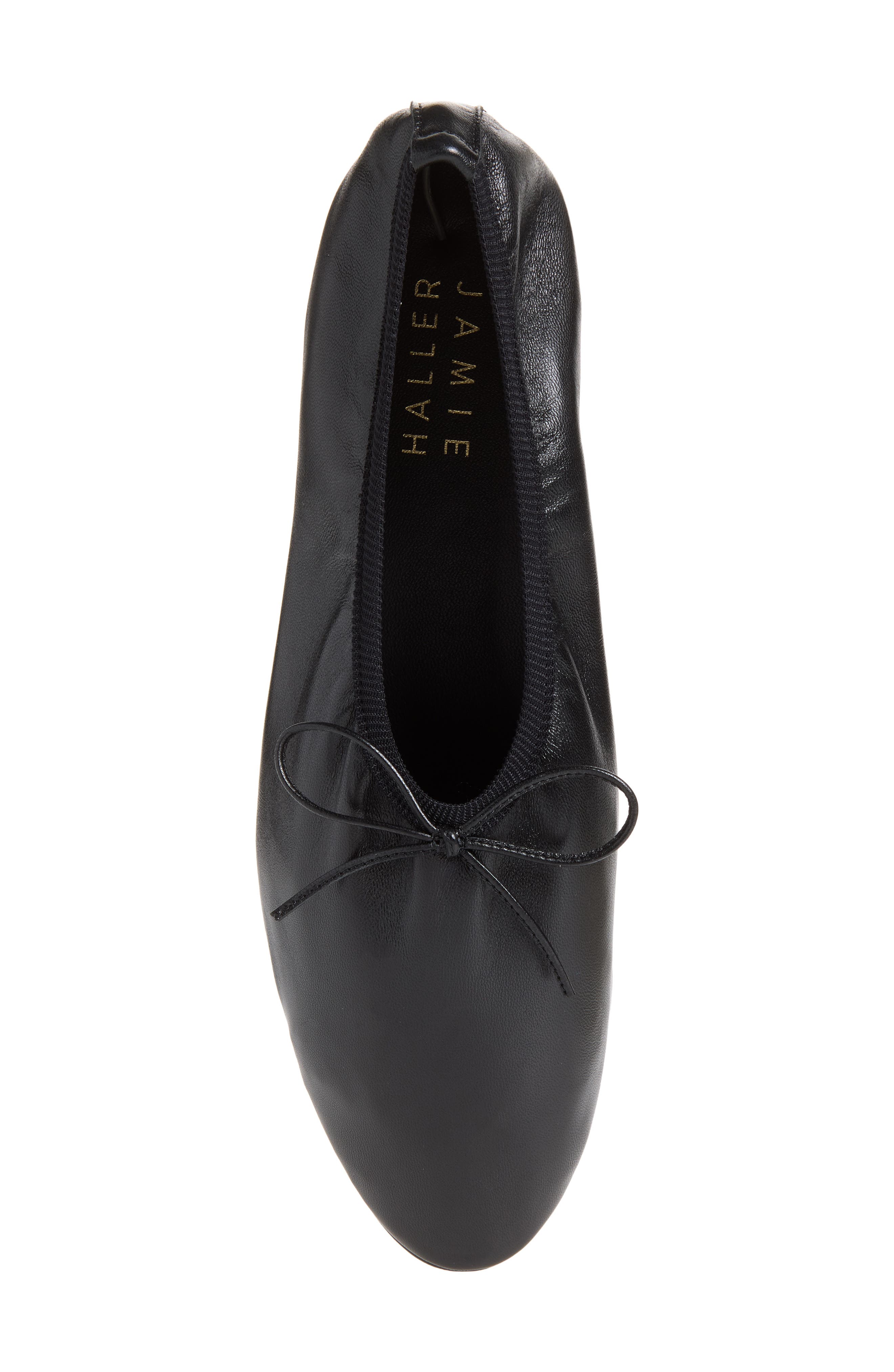 The High Vamp Ballet Flat, Alternate, color, BLACK