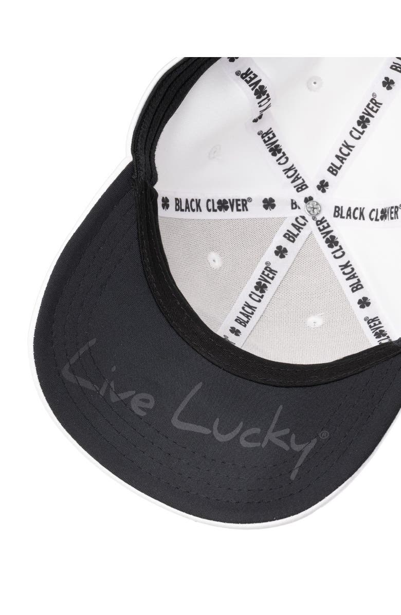 Black Clover Premium Clover 1 Hat, Alternate, color, White