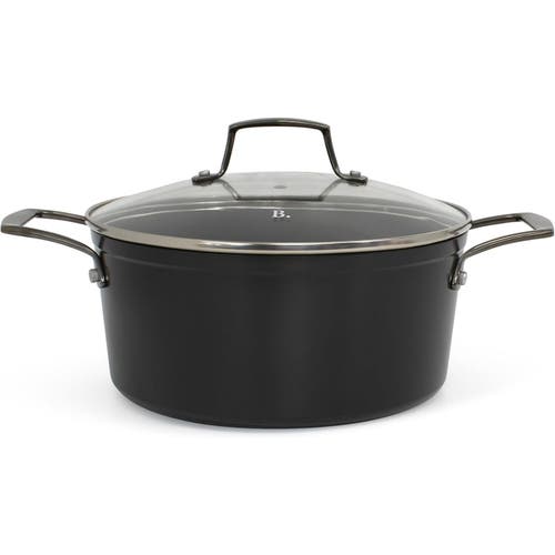 Blu . 4.5qt Casserole Pot With Lid In Black