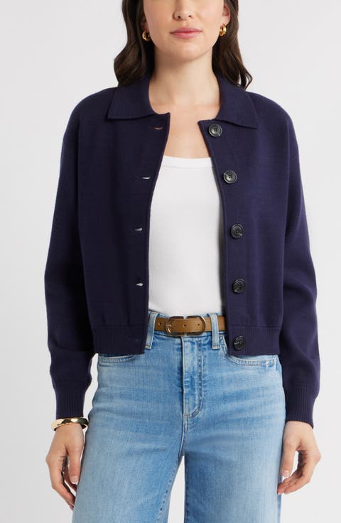 Milano Knit Bomber Cardigan