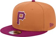 New Era Men's New Era Brown/Purple Pittsburgh Pirates Color Pack Two-Tone 9FIFTY Snapback Hat