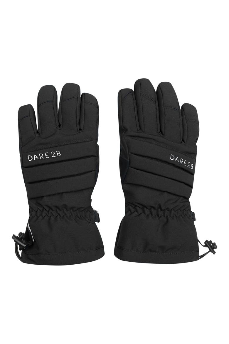Charisma Iii Logo Ski Gloves, Main, color, Black