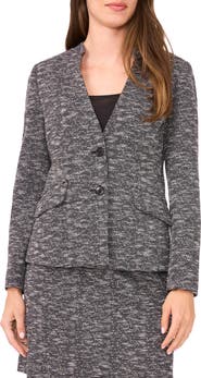 Halogen® Tweed Knit Blazer