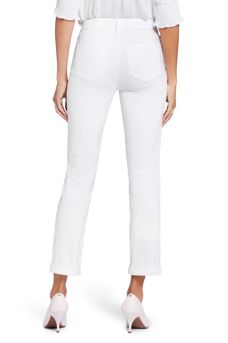Sheri Slim Ankle Jeans, Alternate, color, OPTIC WHITE