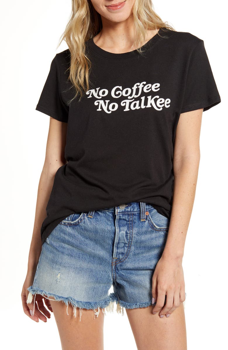 Sub_Urban Riot No Coffee No Talkee Graphic Tee, Main, color, 