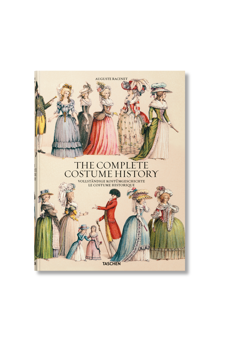 Taschen Auguste Racinet. The Complete Costume History, Main, color, Multicolor
