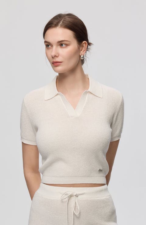 Noa Open Knit Top