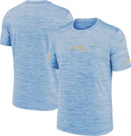 Nike Men's Nike Powder Blue Los Angeles Chargers Sideline Velocity Performance T-Shirt