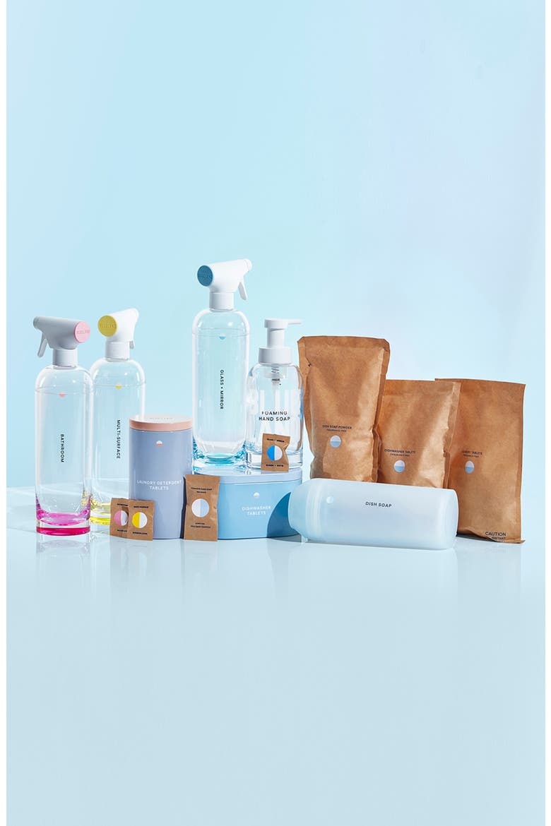 The Clean Suite Dispensers & Tablets Sets, Alternate, color, CLEAR