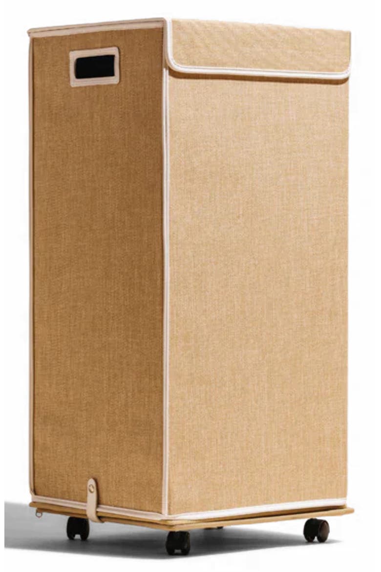 Laundry Hamper, Main, color, BEIGE