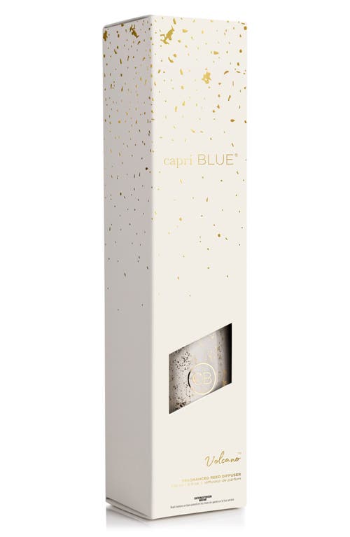 Capri Blue Volcano Glimmer Reed Diffuser In White