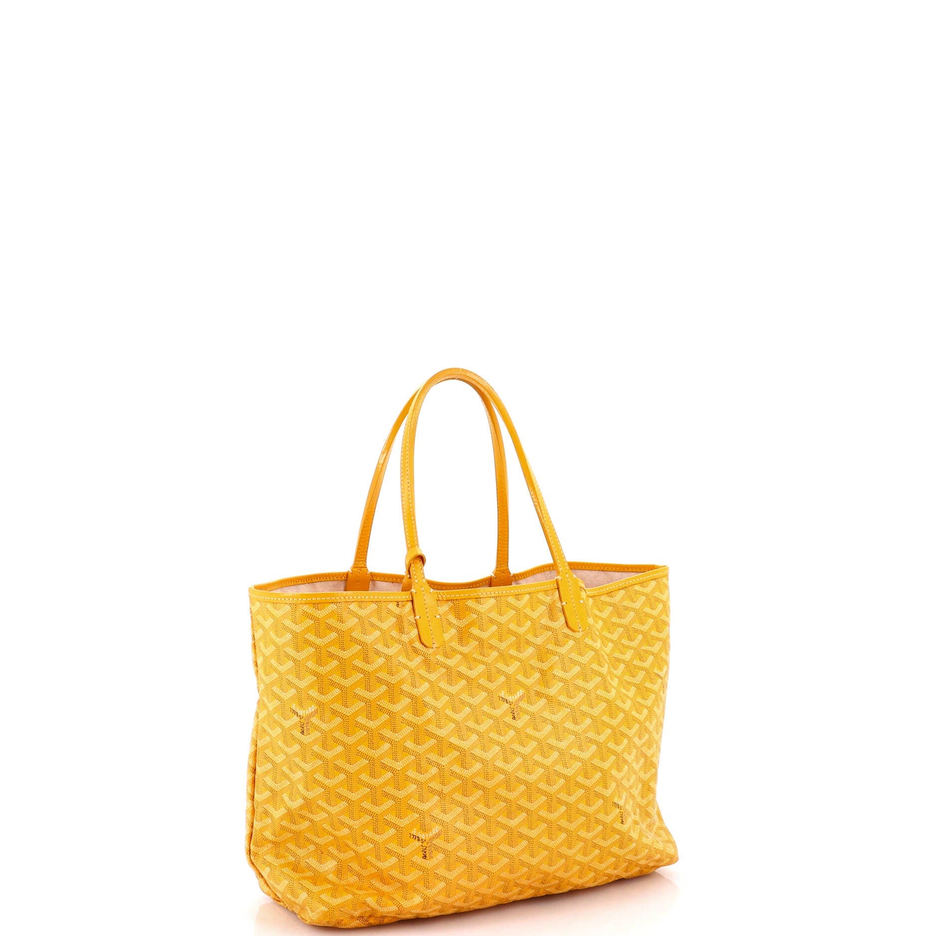 Pre-Owned Goyard Saint Louis Tote Coated Canvas PM, Alternate, color, Yellow