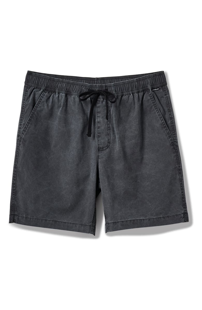 Quiksilver Taxer Stretch Cotton Drawstring Shorts, Main, color, 
