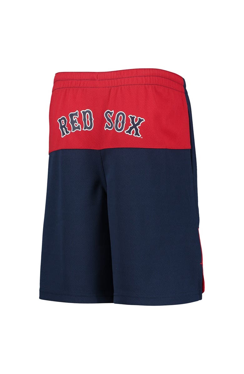 Outerstuff Youth Rafael Devers Navy Boston Red Sox Pandemonium Name & Number Shorts, Alternate, color, 