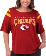 G-III 4HER BY CARL BANKS Women's G-III 4Her by Carl Banks Red Kansas City Chiefs Plus Size Linebacker T-Shirt
